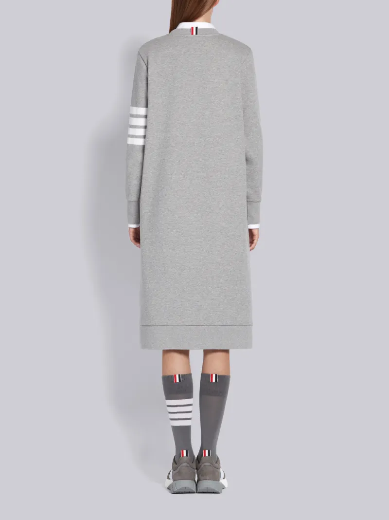 light gray sweater dress