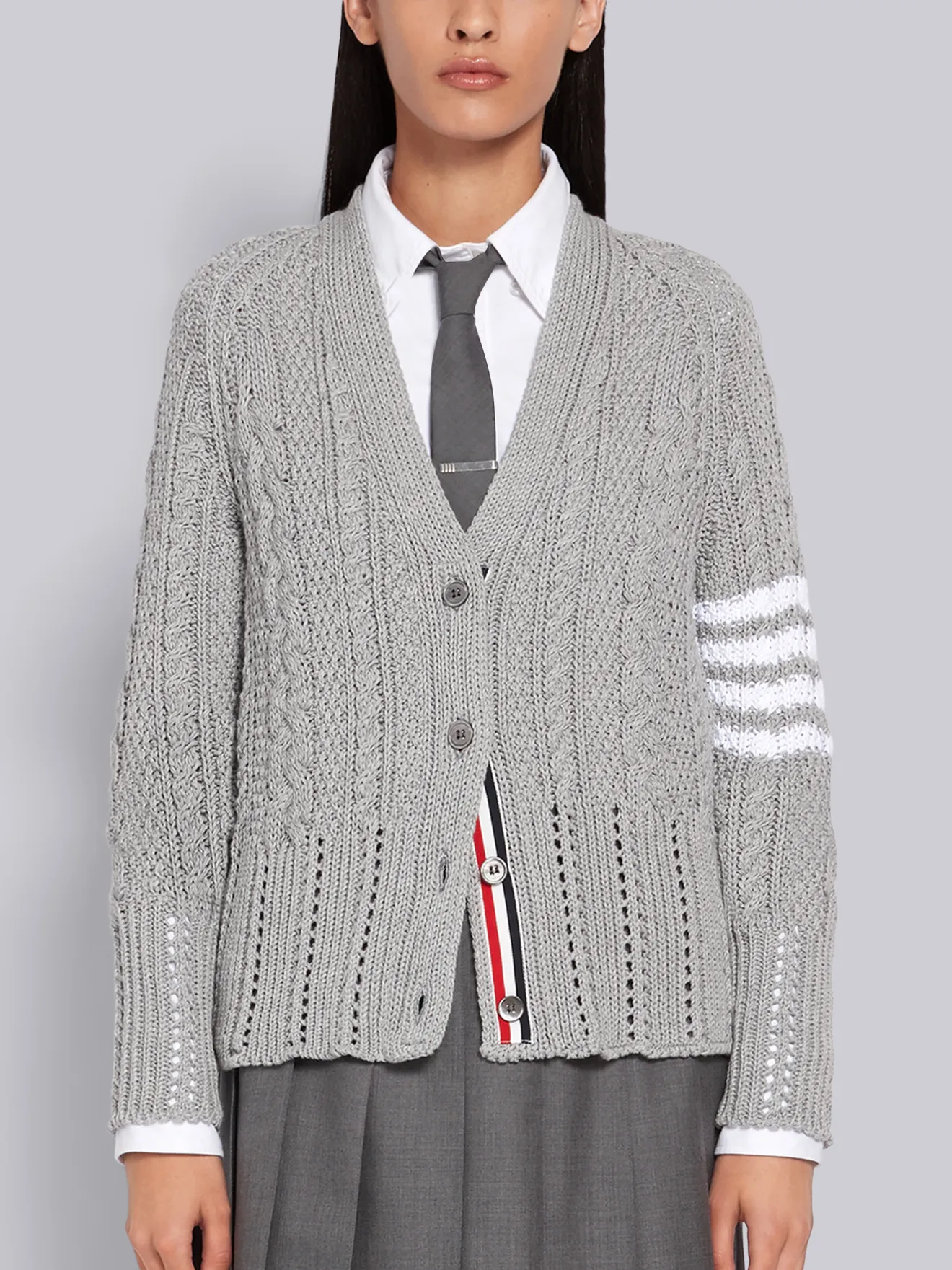 thom browne cardigan women