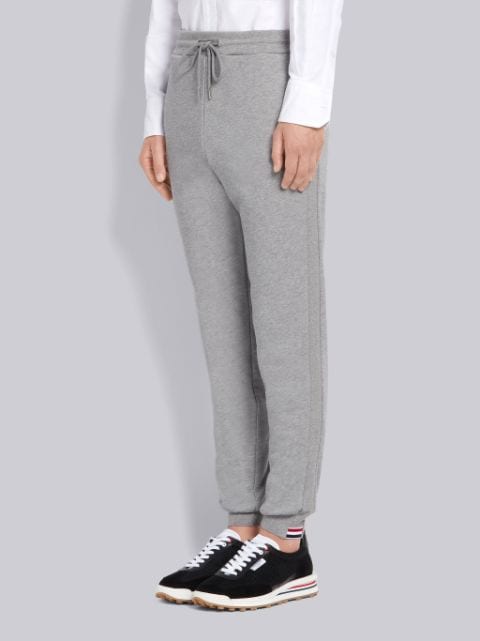 Dark Grey Classic Cotton Loopback Jersey 4-Bar Sweatpant