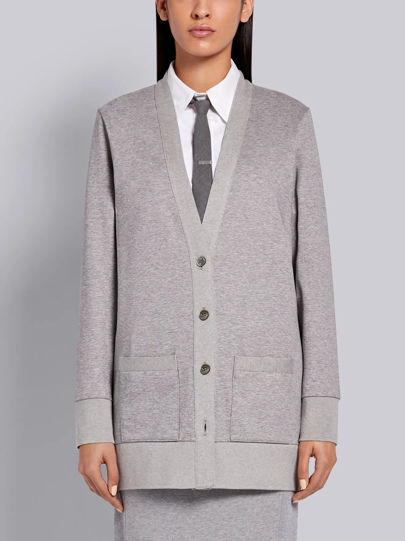 lightweight v neck cardigan