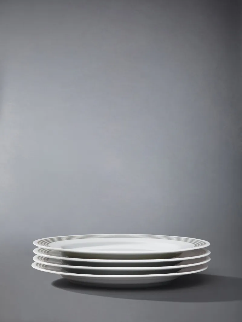 Limoges Porcelain 4Bar Haviland Tea Time Plates Set Thom Browne