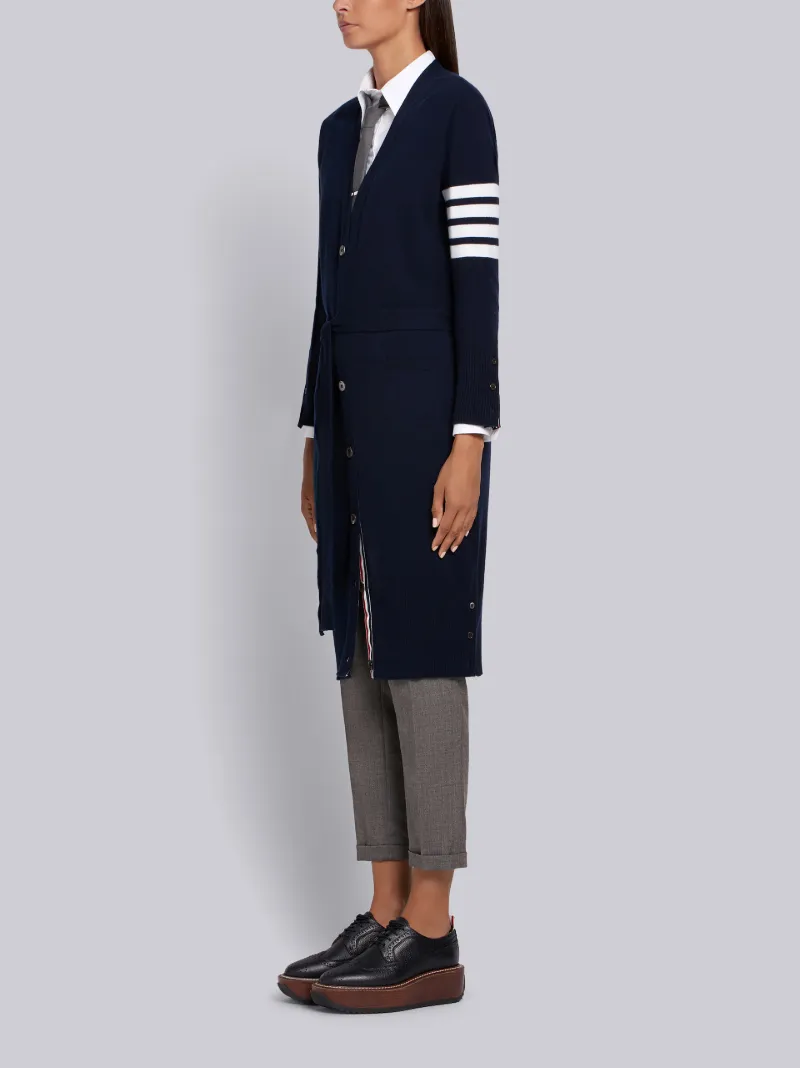 long cashmere cardigan