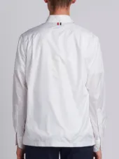 Long Sleeve Button Down Point Collar With Mesh Lining In Ripstop