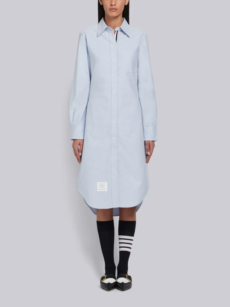 midi long sleeve shirt dress