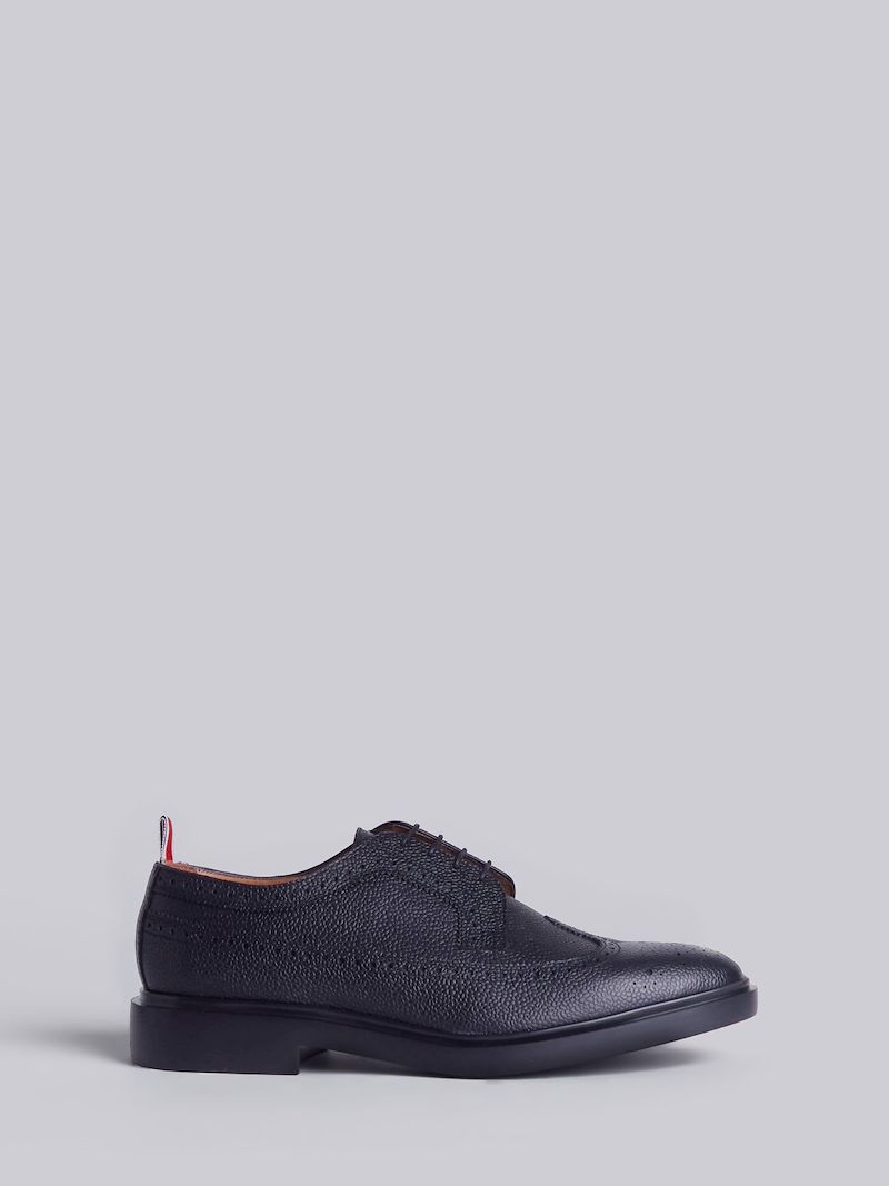 Longwing round-toe brogues