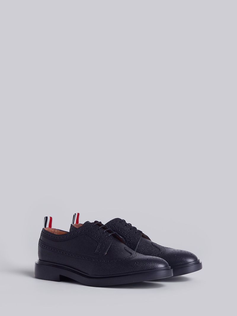Longwing round-toe brogues