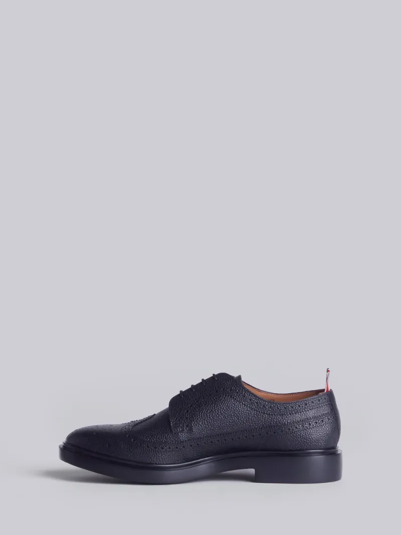 Longwing round-toe brogues