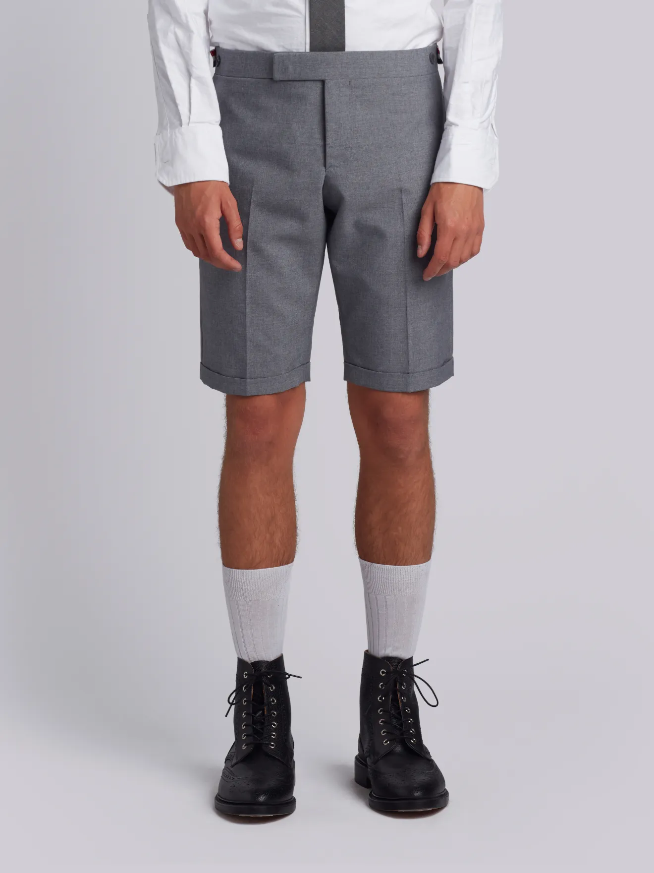 Low Rise Skinny Shorts | Thom Browne Official