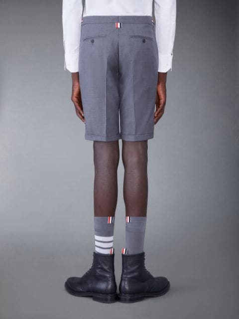 Twill School Uniform 4-Bar Low Rise Shorts | Thom Browne