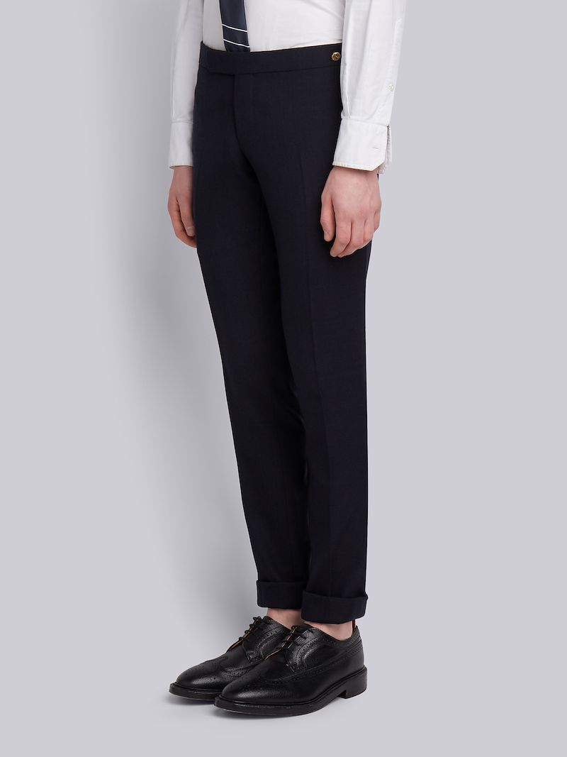 low rise skinny trousers