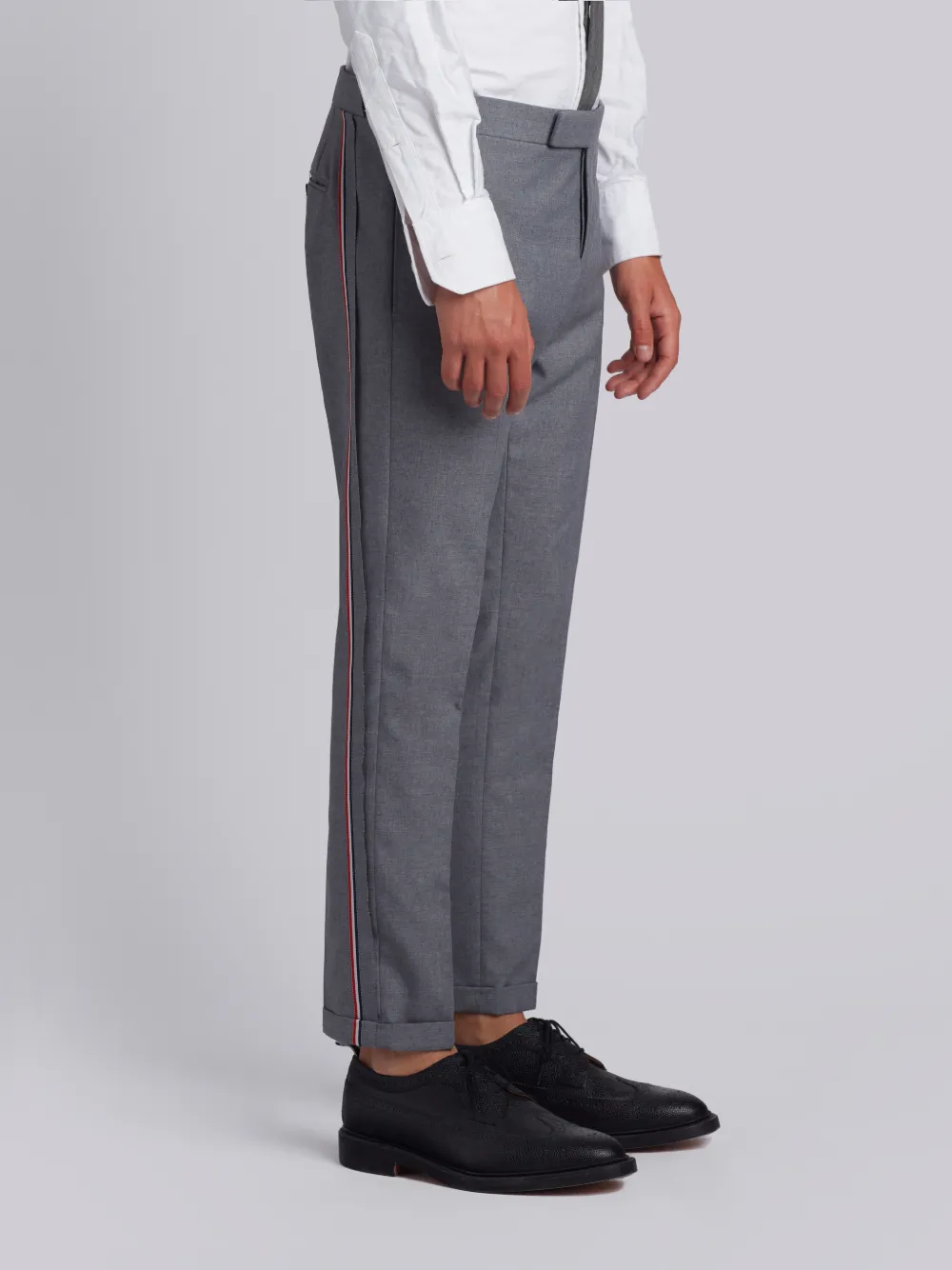 low-rise skinny trousers | Thom Browne