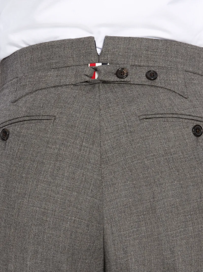 Classic Suit With Tie In 2ply Fresco | Thom Browne