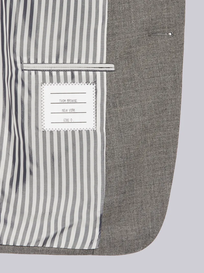 Classic Suit With Tie In 2ply Fresco | Thom Browne