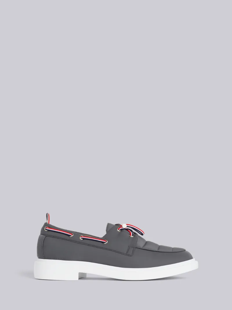 Medium Grey Boat Shoe