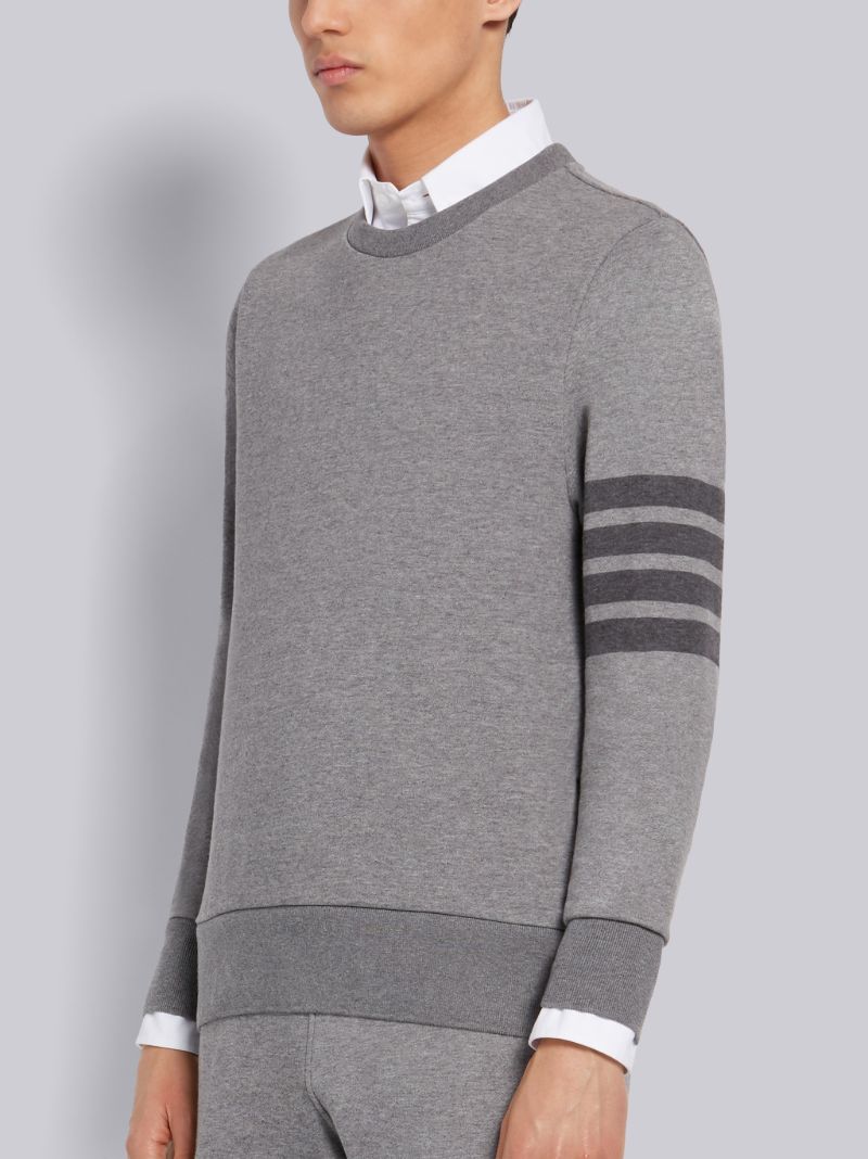 thom browne 4 bar sweatshirt