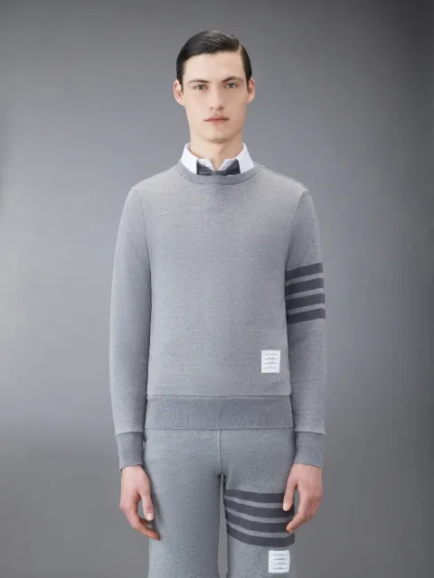 4-Bar zip-up hoodie | Thom Browne