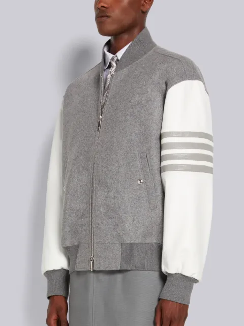 Plain Weave 4-Bar Shirt Jacket | Thom Browne