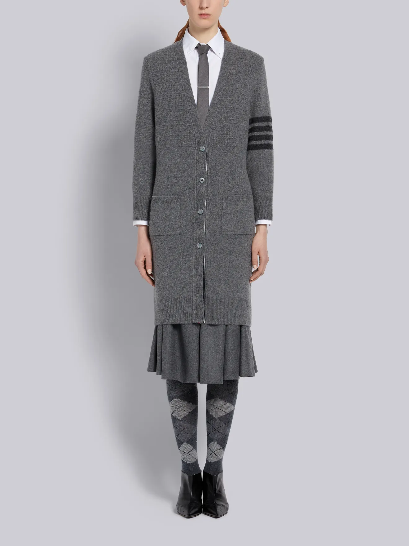 thom browne oversized cardigan