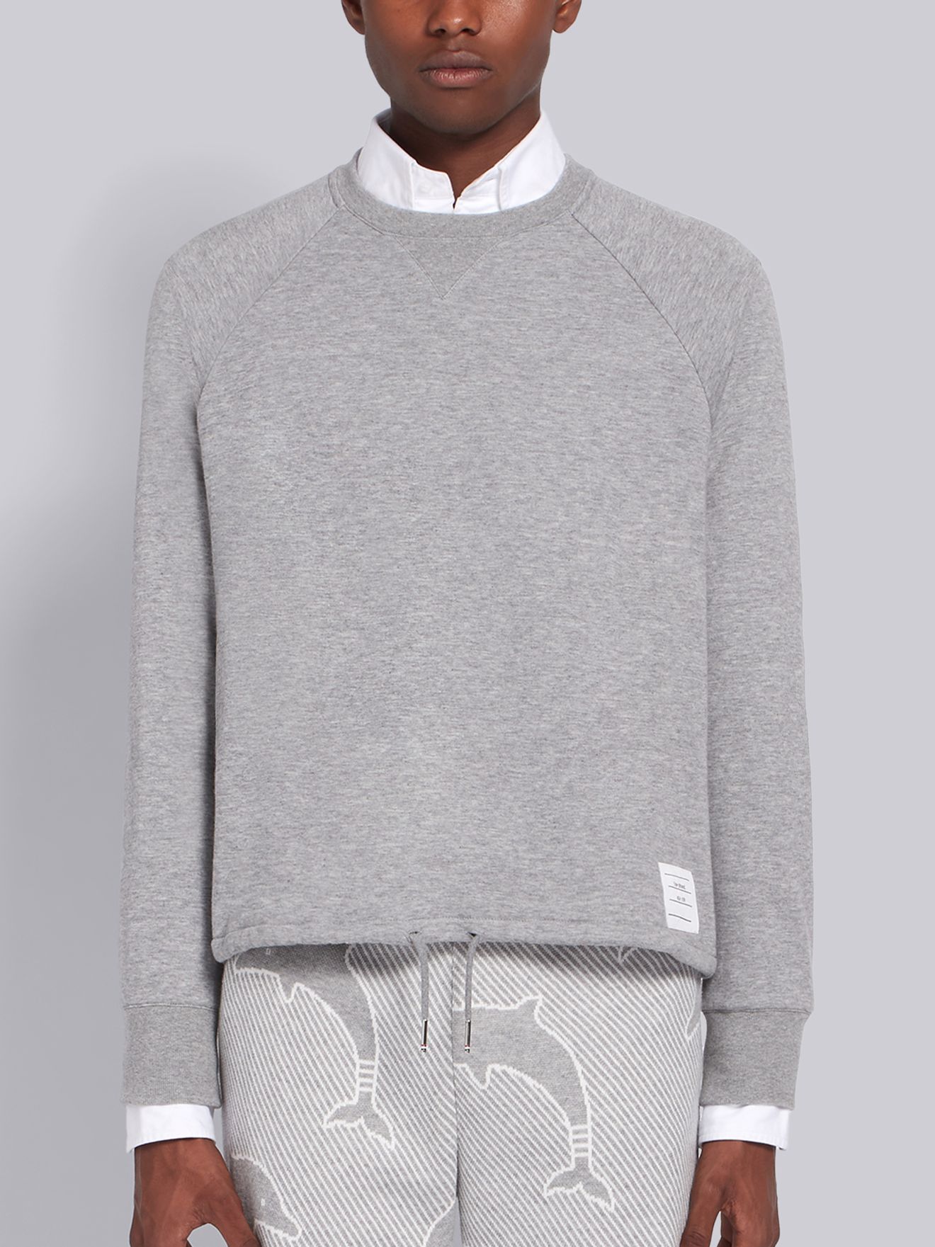 thom browne crewneck sweatshirt