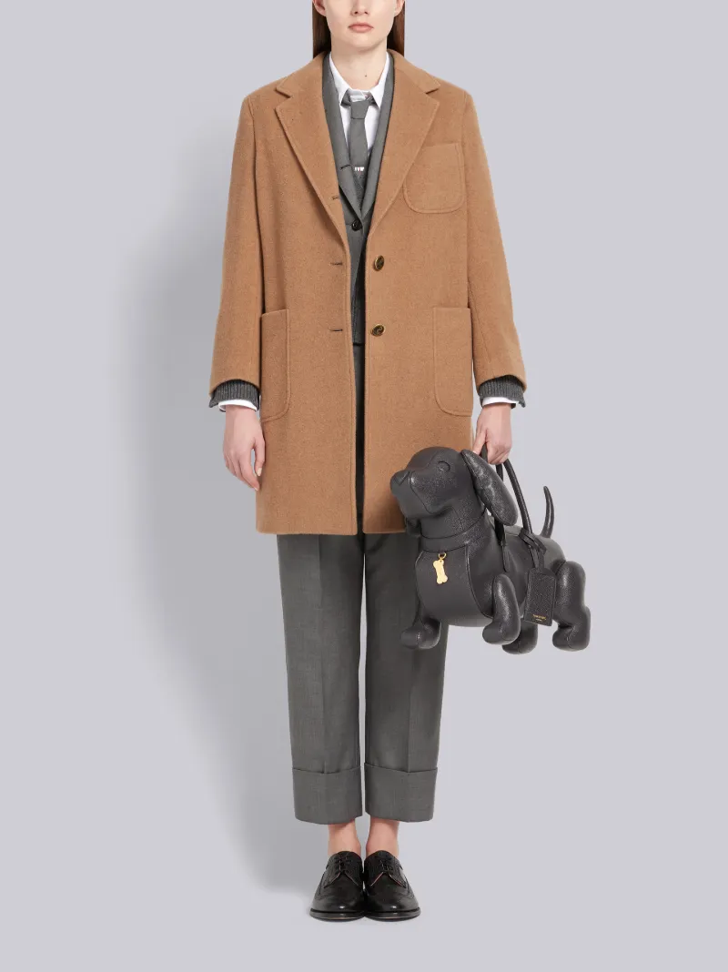 Medium Grey Super 120s Twill Classic Jacket