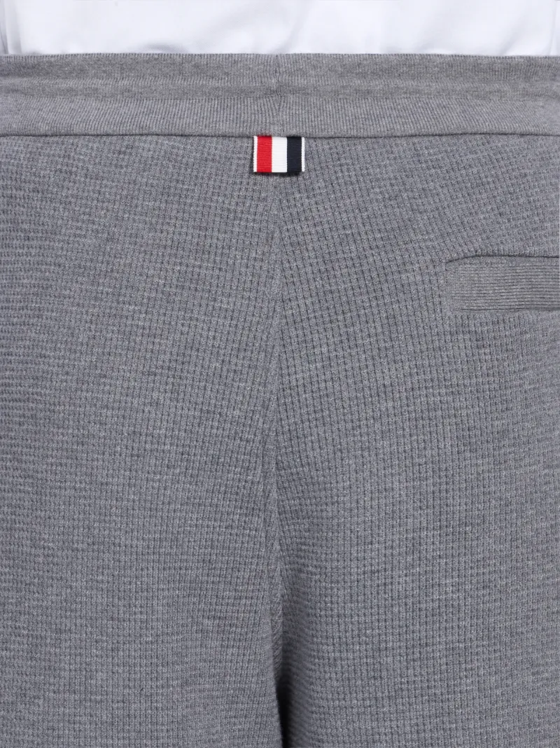 thom browne black sweatpants