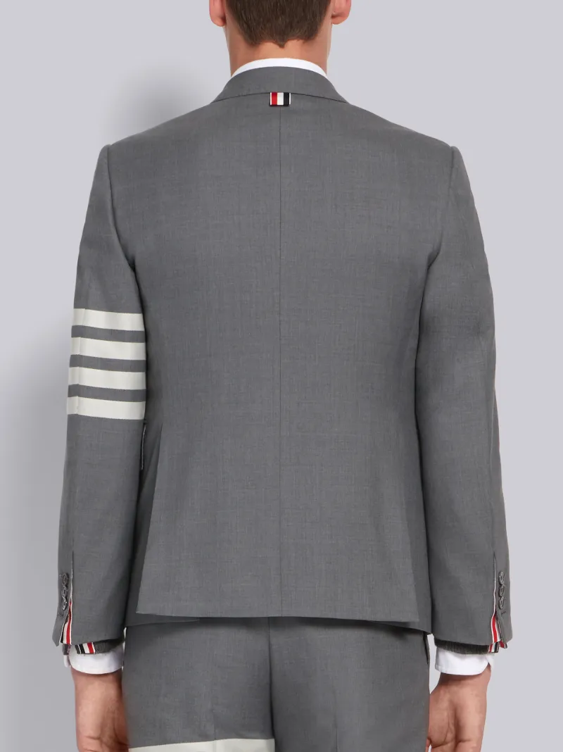 Medium Grey Wool 4Bar Classic Sport Coat Thom Browne Official