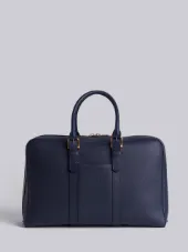 Medium Holdall In Navy Pebble Grain