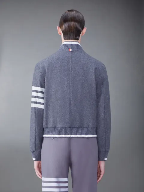 Plain Weave 4-Bar Shirt Jacket | Thom Browne