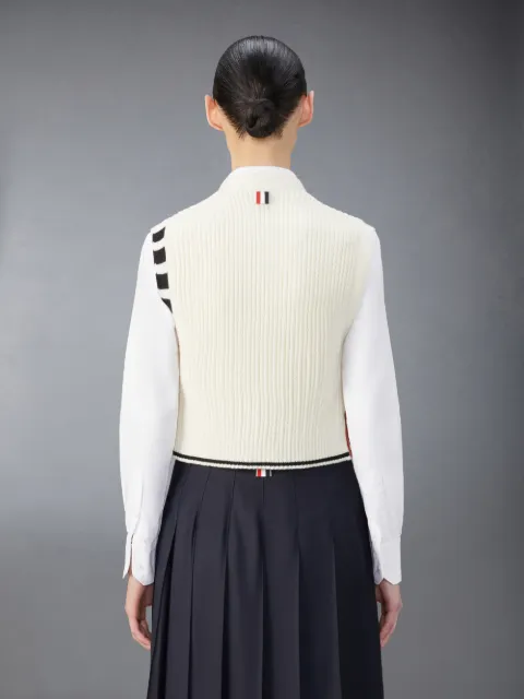 Wool and Mohair Rose Cardigan | Thom Browne
