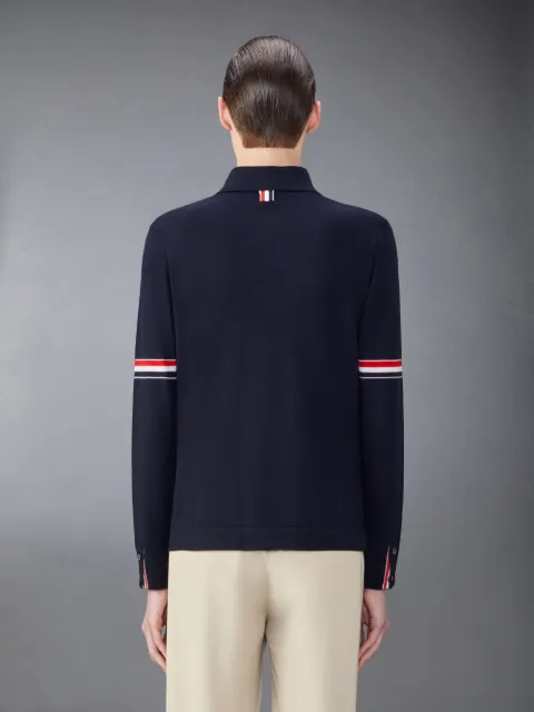 Cashmere Jersey Stitch 4-Bar Shirt | Thom Browne