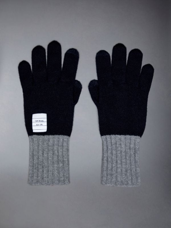 Merino Wool Jersey Paper Label Touchscreen Gloves