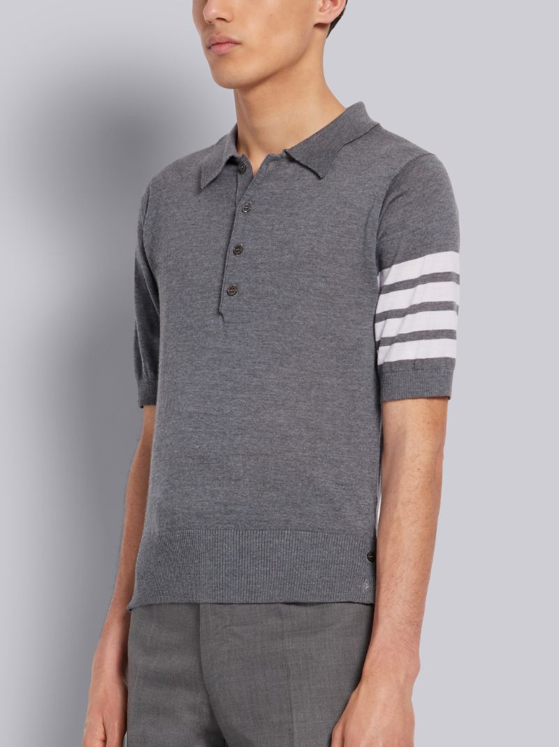 wool polo shirt