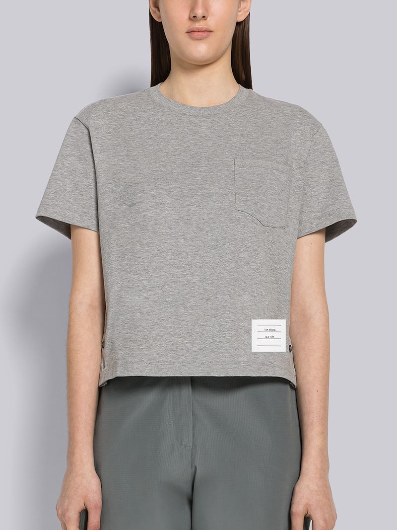 Midweight Jersey Boxy Short Sleeve Pocket Tee