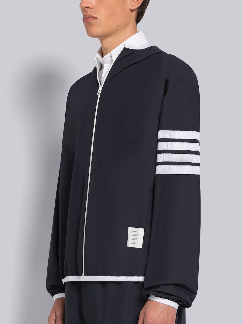 MILITARY RIPSTOP MESH 4-BAR PACKABLE ZIP HOODIE