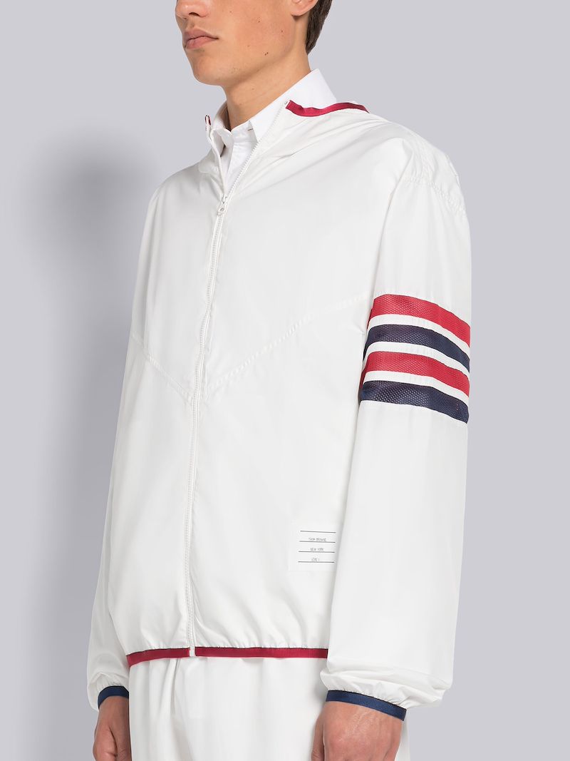 MILITARY RIPSTOP MESH 4-BAR PACKABLE ZIP HOODIE