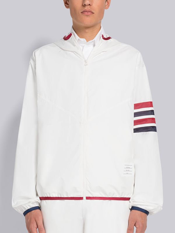 MILITARY RIPSTOP MESH 4-BAR PACKABLE ZIP HOODIE