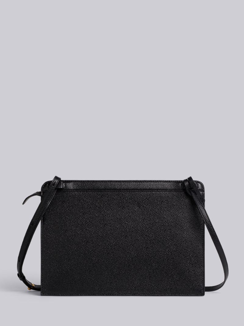 Mix Leather Lady Folio Bag Thom Browne