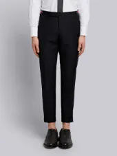 Mohair Wool Low-Rise Skinny Trouser