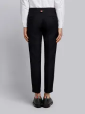 Mohair Wool Low-Rise Skinny Trouser