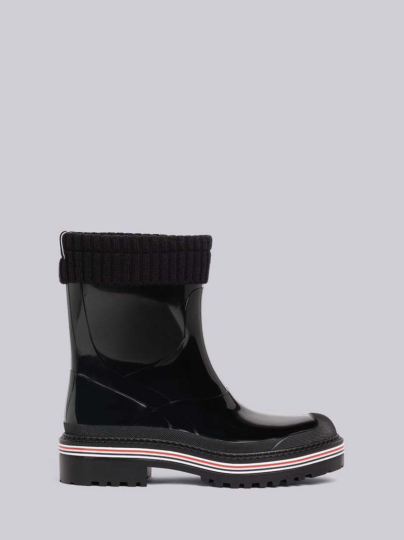 Molded Rubber Mid Calf Rain Boot