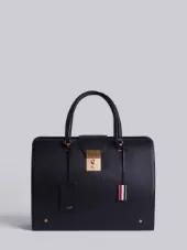 Mr. Thom Bag In Black Pebble Grain