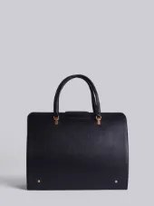 Mr. Thom Bag In Black Pebble Grain