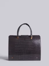 Mr. Thom Bag In Grey Alligator