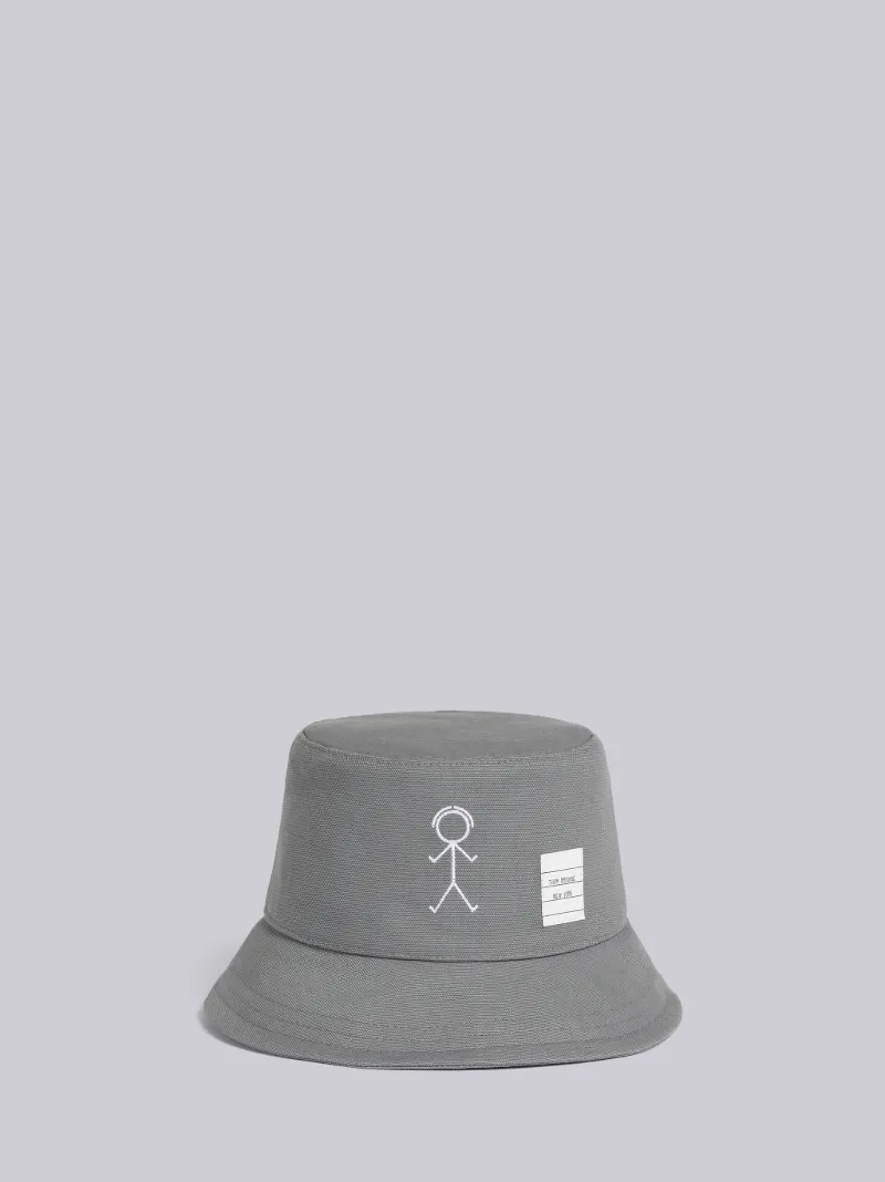 THOM BROWNE パネル切替バケットハット THOM BROWNE パネル切替バケットハット