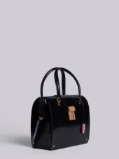 Mrs. Thom Jr. In Black Calf Leather
