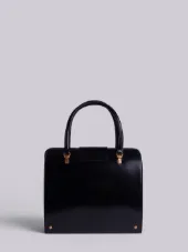 Mrs. Thom Jr. In Black Calf Leather