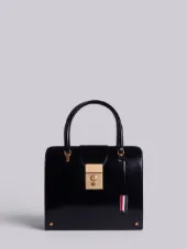 黑色小牛皮MRS. THOM JR.手提包