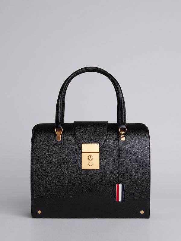 Mrs. Thom Lucido leather tote bag