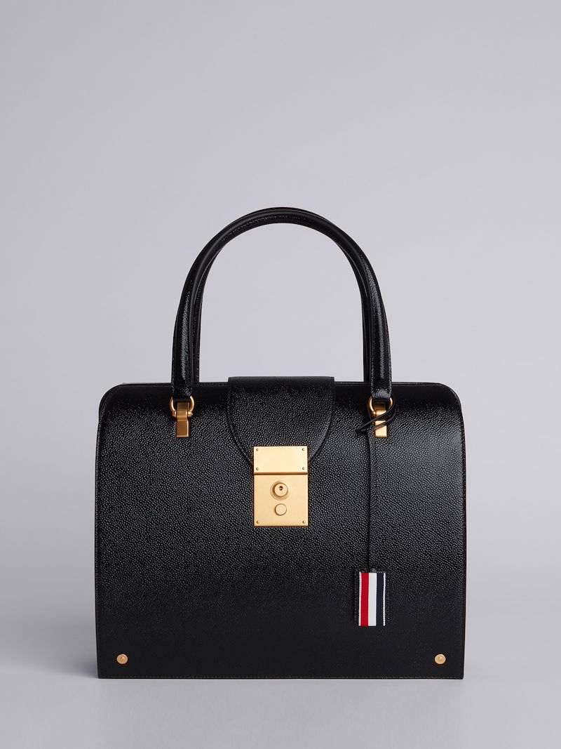 Mrs. Thom Lucido leather tote bag