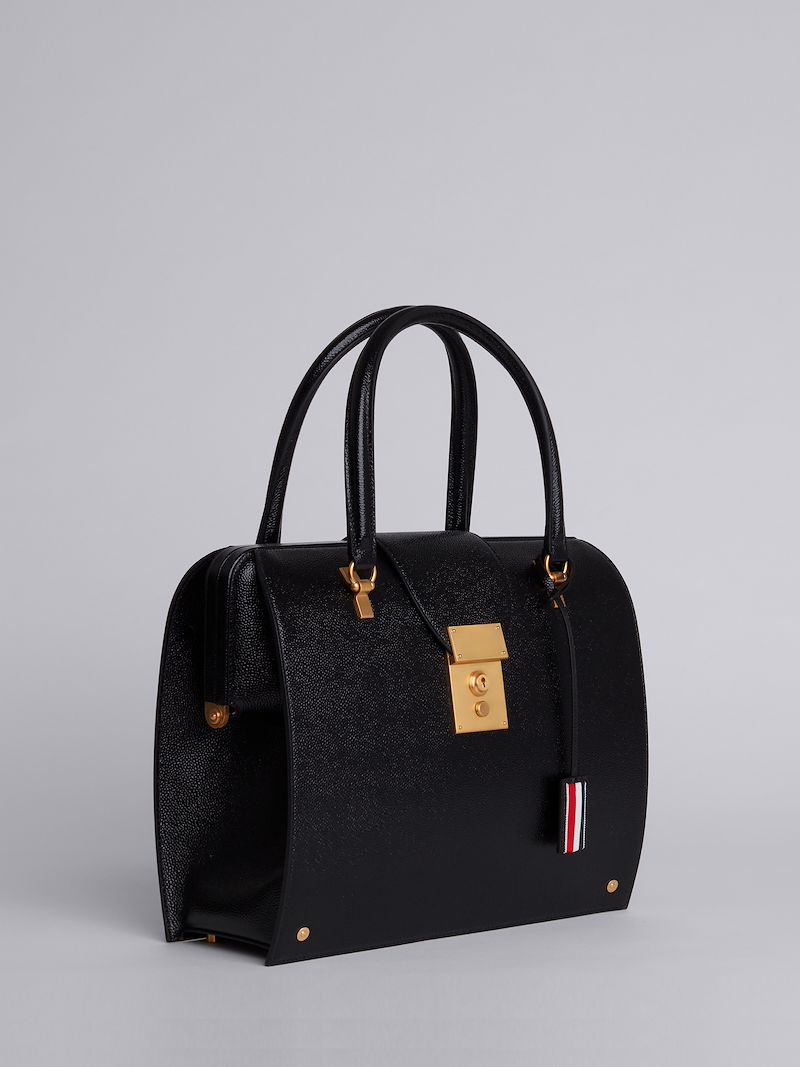 Mrs. Thom Lucido leather tote bag